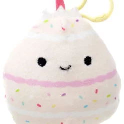 Coupon Squishmallows Dorina the Birthday Cake 4-Inch Plush Hanger - Adorable Collectible