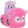 Kellytoys Squishmallows Squishville: Purple Fox & Vehicle 2-Inch Mini Plush - Best Reviews! -Cheap Squishmallows Store 098812220969