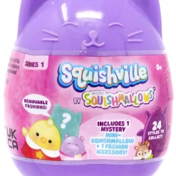 Squishmallows Squishville Series 1 Mini Plush Mystery Pack - Random Figure & Fashion Accessory - Kellytoys Collection