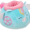 Promo Squishmallows Squishville! Teal Carriage & Mystery Fashion Accessory 2-Inch Mini Plush - Collectible Gift Idea