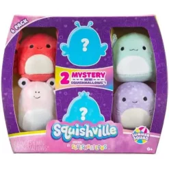 Top 10 Squishmallows Squishville Summer Squad 2-Inch Mini Plush 6-Pack Set – Adorable Collectibles by Kellytoys