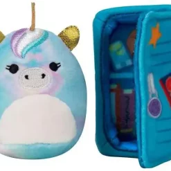 Kellytoys New ⭐ Squishmallows Squishville! Squishville Academy 2-Inch Mini Plush Set | Fun Collectible Plush Toys -Cheap Squishmallows Store 191726434832 inset3
