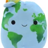 Squishmallows Roman the Earth 8-Inch Plush with Earth Day Cap | Soft & Huggable Kellytoys Stuffed Animal