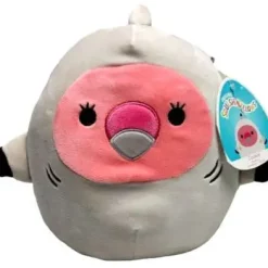 Cheapest Squishmallows Cookie the Flamingo 8-Inch Plush in Gordon Shark Costume | Ultra-Soft Stuffed Animal | Perfect Gift for Kids & Collectors