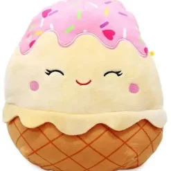 Discount Squishmallows Clara the Ice Cream Cone 8-Inch Plush - Soft & Huggable