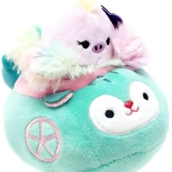 Flash Sale 🌟 Squishmallows Squishville! Elda Ostrich in Carriage 2-Inch Mini Plush ✔️