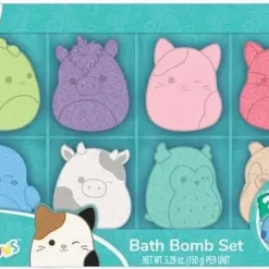 Hot Sale Squishmallows Bath Bomb 8-Pack - Fun & Relaxing Bath Time for Kids & Adults