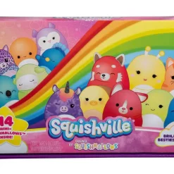 Kellytoys Squishmallows Squishville Brilliant Besties Exclusive 14-Pack โ 2-Inch Mini Plush Collectibles
