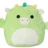 Kellytoys Squishmallows Dexter the Dragon 5-Inch Plush - Exclusive Fantasy & Wildlife Collectible