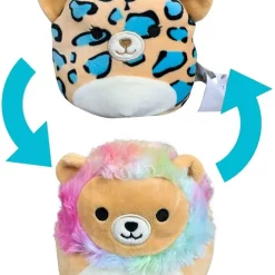 Kellytoys Squishmallows Flip-a-Mallows Leonard & Liv 5-Inch Plush - Soft & Huggable Collectible Toy
