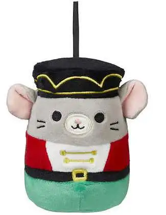 Exclusive Holiday Squishmallows Ornament - Murray the Mouse 4-Inch Plush | Holiday CLASSIC Collection 3 Exclusive Holiday Squishmallows Ornament - Murray the Mouse 4-Inch Plush | Holiday CLASSIC Collection