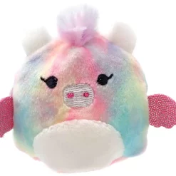 New Squishmallows Squishville Rainbow Dream Squad Pastel Dragon 2-Inch Mini Plush