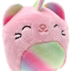 Kellytoys Squishmallows Squishville - Rainbow Dream Squad Pastel Caticorn 2-Inch Mini Plush | Soft & Cuddly Collectible Toy