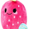 Squishmallows Sissy the Strawberry 8-Inch Plush | Exclusive Soft and Cuddly Toy