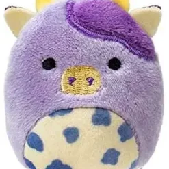 Deals ⭐ Squishmallows Squishville! Bubba the Cow 2-Inch Mini Plush ⌛ - Soft & Collectible Cow Plushie
