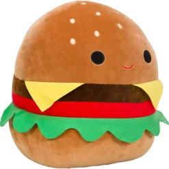 Discount Squishmallows Carl the Hamburger 12-Inch Plush - Soft & Huggable Stuffed Toy -Cheap Squishmallows Store squishcarl12 inset1
