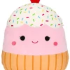 Squishmallows Clara the Cupcake 9-Inch Plush Toy - Ultra Soft & Huggable