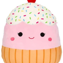 Squishmallows Clara the Cupcake 9-Inch Plush Toy - Ultra Soft & Huggable