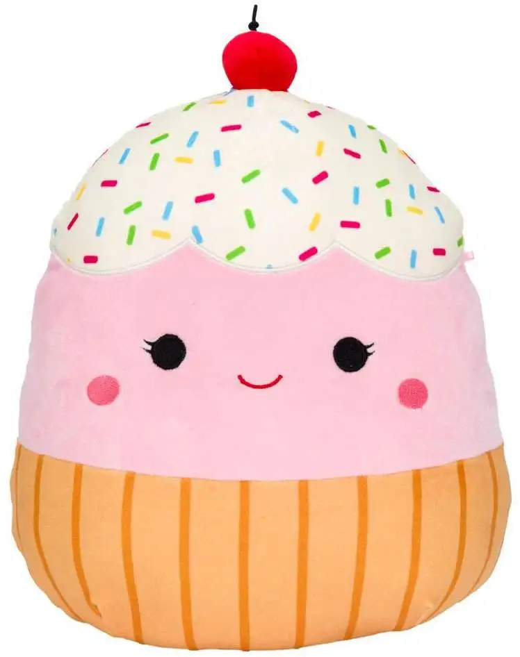 Squishmallows Clara the Cupcake 9-Inch Plush Toy - Ultra Soft & Huggable 3 Squishmallows Clara the Cupcake 9-Inch Plush Toy - Ultra Soft & Huggable
