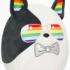 Cheapest Squishmallows Lamont the French Bulldog 12-Inch Plush [Pride] - Soft & Huggable Stuffed Animal Toy -Cheap Squishmallows Store squishd12lemontpride