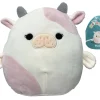 Wholesale Squishmallows Malia the Pastel Pink & White SeaCow 12-Inch Plush - Exclusive Stuffed Animal