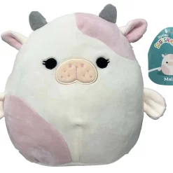 Wholesale Squishmallows Malia the Pastel Pink & White SeaCow 12-Inch Plush - Exclusive Stuffed Animal