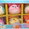 Outlet 🛒 Squishmallows Squish-Doos 6-Inch Plush 6-Pack Set - Charlize, Willow, Jerry, Rosie, Mallora & Chloe