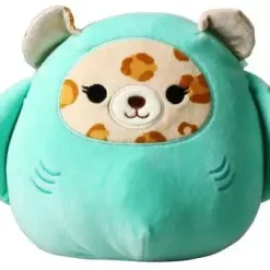 New Squishmallows Costume Squad Lexie the Cheetah 7-Inch Plush with Stingray Costume - Cute & Soft Collectible Toy