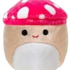 Promo Squishmallows Squishville! Malcolm the Mushroom 2-Inch Mini Plush - Adorable Collectible Toy -Cheap Squishmallows Store squishmalcolm