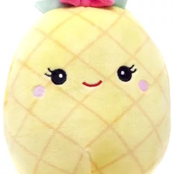 New Squishmallows Food Squad Maui the Pineapple 5-Inch Plush with Bow | Kellytoys Official