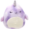Squishmallows Sealife Squad Nabila the Narwhal 5-Inch Plush [Eyes Closed] – Soft & Cuddly Narwhal Toy -Cheap Squishmallows Store squishmallownabilanar5