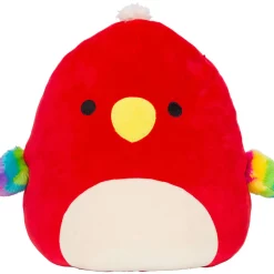 New 🎉 Squishmallows Paco with Parrot 12-Inch Plush ✔️ - Soft & Cuddly Stuffed Animal