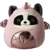 Squishmallows Costume Squad Rocky the Raccoon 7-Inch Plush with Pegacorn Costume - Soft and Cuddly Collectible -Cheap Squishmallows Store squishrockycostume