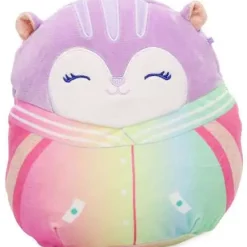 Squishmallows 8-Inch Sydnee the Squirrel Plush - Soft & Cuddly Stuffed Animal Toy