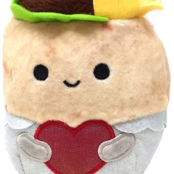 Squishmallows Valentine Bernardo the Burrito 5-Inch Plush | Adorable Stuffed Animal Gift for Kids & Collectors