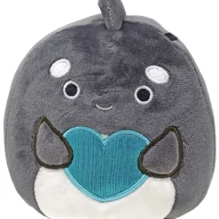 Budget Squishmallows Valentine Kai the Orca 5-Inch Plush - Soft & Cuddly Stuffed Animal for Kids