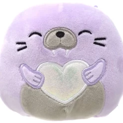 Kellytoys Squishmallows Valentine Winnie the Walrus 5-Inch Plush – Soft & Cuddly Stuffed Animal Toy for Kids & Collectors