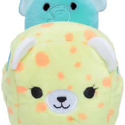 Squishmallows Squishville Elephant & Vehicle 2-Inch Mini Plush | Adorable Collectible Toy by Kellytoys