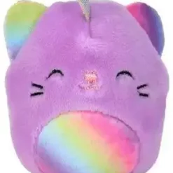 Kellytoys Squishmallows Squishville! Cienna the Caticorn 2-Inch Mini Plush - Fun Collectible Toy for Kids