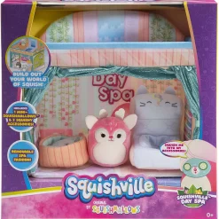 Cheapest Squishmallows Squishville Day Spa 2-Inch Mini Plush Playset - Ultimate Mini Collectible
