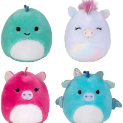 Top 10 Squishmallows Squishville Fantasy Squad 2-Inch Mini Plush 4-Pack Set | Kellytoys Official