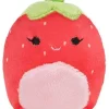 Coupon ⌛ Squishmallows Squishville! Scarlet the Strawberry 2-Inch Mini Plush 🌟 - Adorable Collectible Toy -Cheap Squishmallows Store squishvillefruitsquadscarlet