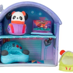 Hot Sale Squishmallows Squishville Gamer Garage Exclusive 2-Inch Mini Plush Playset - Collectible & Adorable