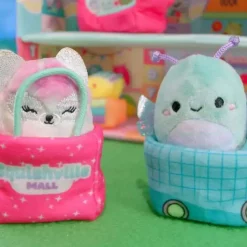 Discounted Squishmallows Squishville! 2-Inch Mini Plush Playset [Version 2] - Kellytoys -Cheap Squishmallows Store squishvillemallv2 inset2