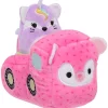 Promo Squishmallows Squishville Foxicorn & Vehicle 2-Inch Mini Plush Toy