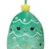 Kellytoys Squishmallows Leama the Christmas Tree 4-Inch Plush Ornament - Holiday Classic Collection